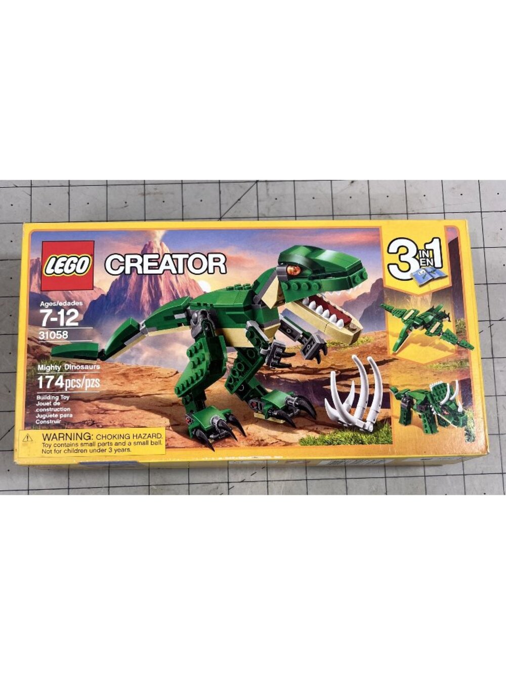 LEGO 31058 Creator Series Series Mighty Dinosaurs complete